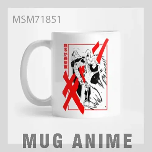 Dragon Ball Z Red Character Mug
